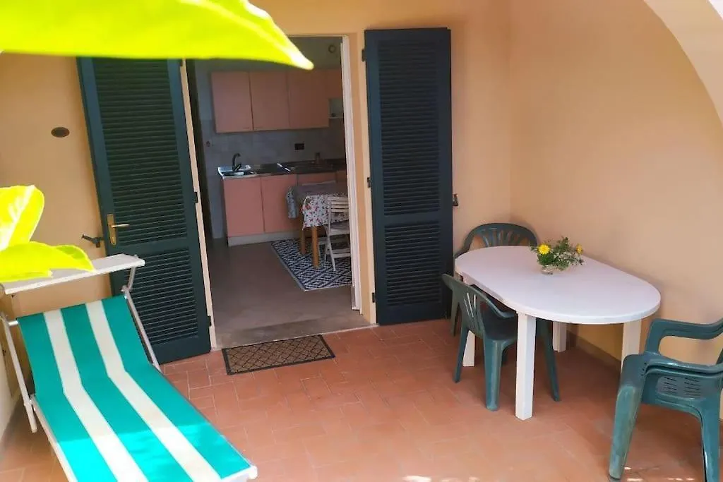 Holiday home Nisportino, Elba. Bilocale Con Patio Vista Mare. Villa Casa Castagno Italy