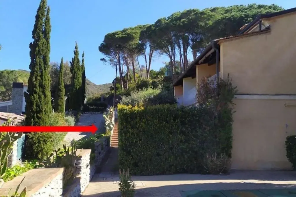 Holiday home Nisportino, Elba. Bilocale Con Patio Vista Mare. Villa Casa Castagno